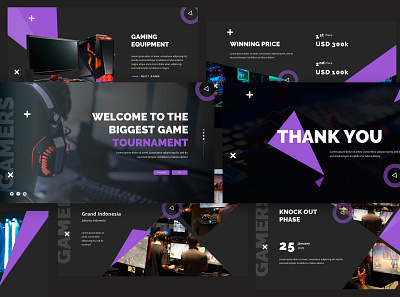 Esport Gaming Keynote Template computer console controller game gamer gaming keynote pc play player powerpoint presentation pro streamer template tournament