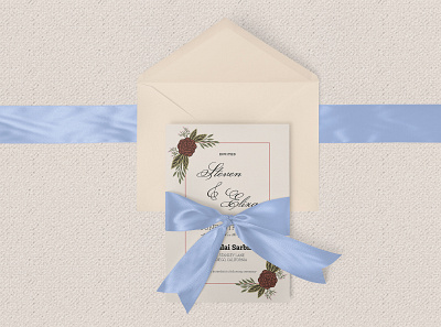 Wedding Invitation Template ceremony