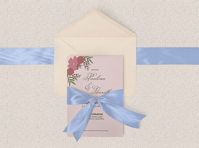 Wedding Invitation Template ceremony