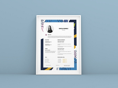 Creative Resume CV Design Template