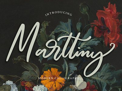 Marttiny Modern Script Font