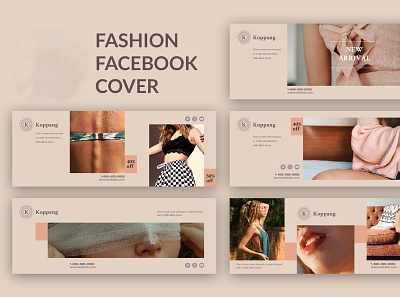 Fashion Facebook Cover advertising banner cover design facebook fashion fb market marketing media modern poster social template timeline web