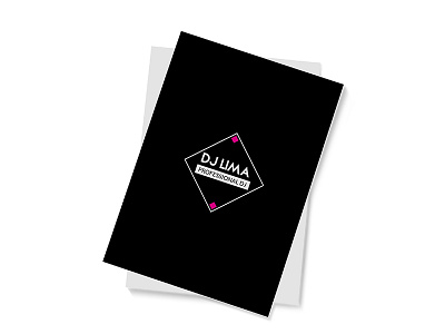 DJ Press Kit Brochure artist brochure club creative design dj dubstep edm hardcore house music pop relaxing summer techno