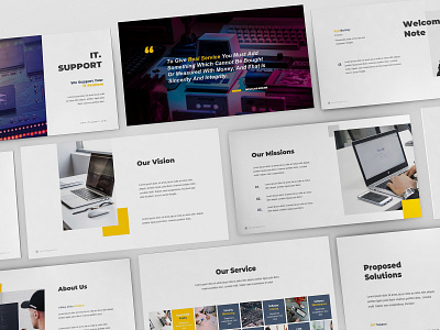 IT Support Powerpoint Template