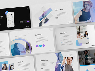 Startup Pitch Deck Powerpoint Template