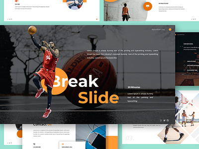 Basketball Club Google Slides