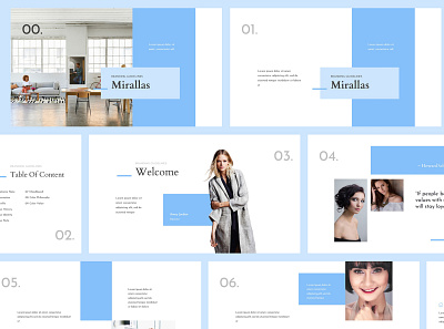 Mirallas Brand Guidelines Powerpoint blogging book brand branding brochure catalog fashion guide guidelines manual mood board nude nuetral pitch deck powerpoint pptx presentation style visual style