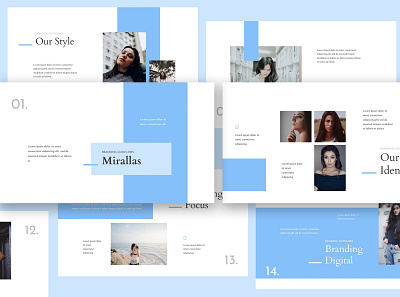 Mirallas Brand Guidelines Keynote blogging book brand branding brochure catalog fashion guide guidelines keynote manual mood board nude nuetral pitch deck powerpoint pptx presentation style visual style