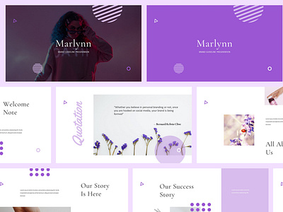 Marlynn Brand Guidelines Powerpoint