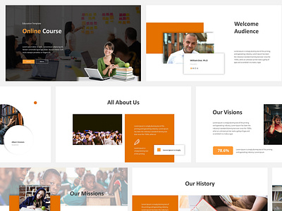 Online Course Powerpoint Template