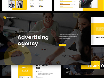 Advertising Agency Google Slides Presentation