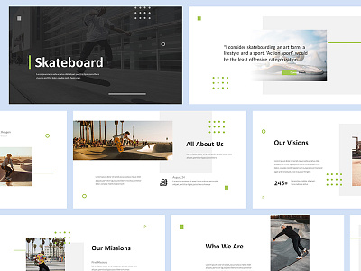 Skateboard Powerpoint Presentation Template bmx day extreme games ollie powerpoint presentation ramp skateboard skateboarder skateboarding skatepark skater street style template