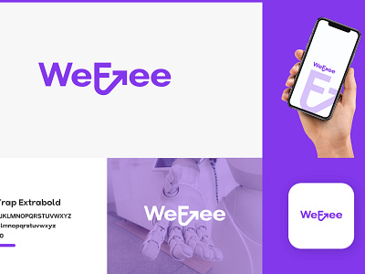 WeFree branding graphic design logo