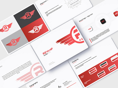 Revamp Style Guideline branding graphic design logo