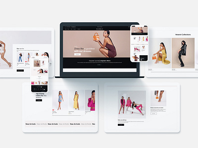 Marble E-Commerce Website UI Design