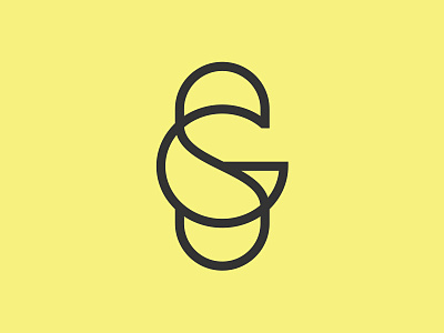 SG Monogram emblem graphic icon insignia lettering monogram symbol
