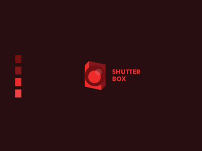 Shutter Box Logo box brand branding branding design camera flatdesign highlight logo logodesign shutter