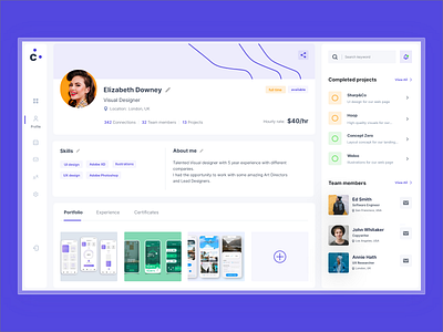 Profile UI