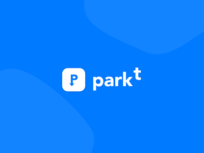 Parking app logo concept app branding design flat icon logo minimal simple ui vector