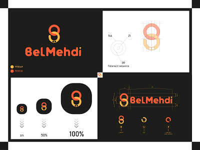 BeLMehdi Brand identity