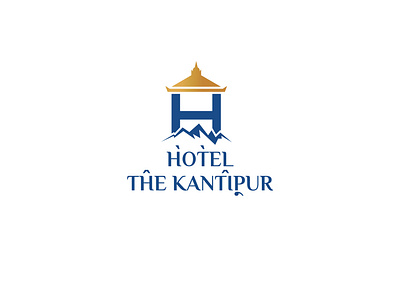 Redesign of Hotel The Kantipur. asia design hotel logo nepal pokhara