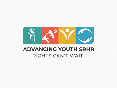 Logo of Advancing Youth SRHR: Rights Can't Wait logo