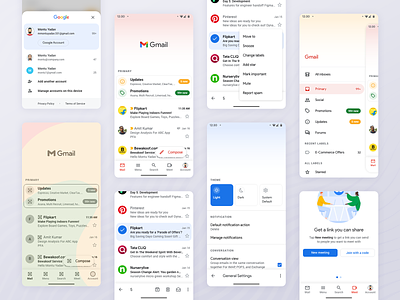 Gmail re-experience considering one hand usage pattern android app android app design app design gmail android app gmail experience gmail re experience mail android app mail app one hand usage design one hand usage pattern one handed app usage design