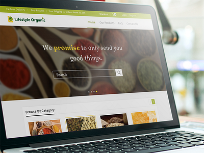 Lifestyle Organic Home Page
