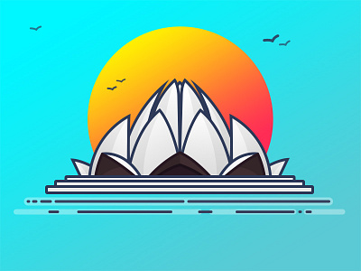 Lotus Temple of Delhi