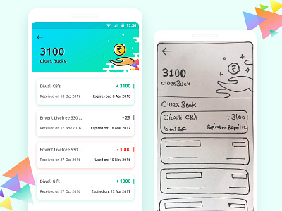 Cluesbucks Design android app android app design android application android design angular gradient icons cashback clues bucks color iconography colored icons e commerce ecommerce ecommerce app gradient icons iconography icons indian e commerce indian shopping app shopping app