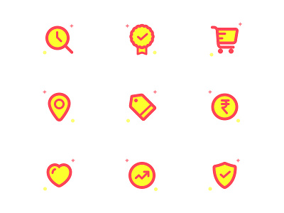 Icons Set 6 color iconography e commerce e commerce icons iconography icons line iconography online shopping icons shopping icons