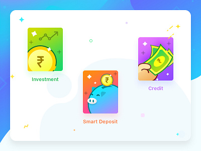 Finance icons credit icon deposit icon finance icons gradient icons investment icon smart deposit icon