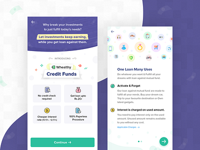 Credit Funds android android app android app design android application finance finance android app finance app loan loan against mutual fund loans mutual fund