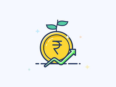 Direct Flow Grow Funds Icon direct flow growth funds direct flow growth funds icon direct flow icon grow grow icon growth growth icon investment investment icon money money growth money growth icon money icon rupee icon