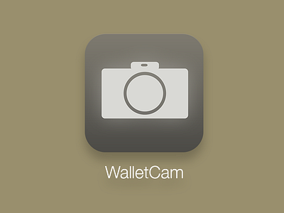 Walletcam Icon app icon ios ios7