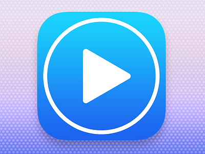 MoviePlayer App Icon app icon ios ios7 ipad iphone