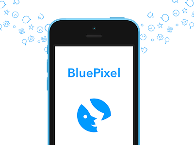 Bluepixel Promo app blue designer news ios ios 7 ipad iphone