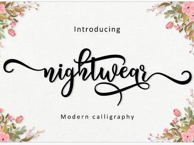 Font nightwear