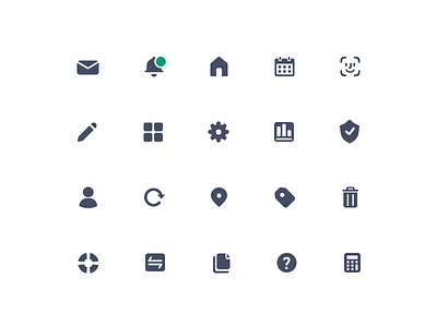 Harvest _ icon set app finance icon icon set iconset mobile sketch ui ux ui