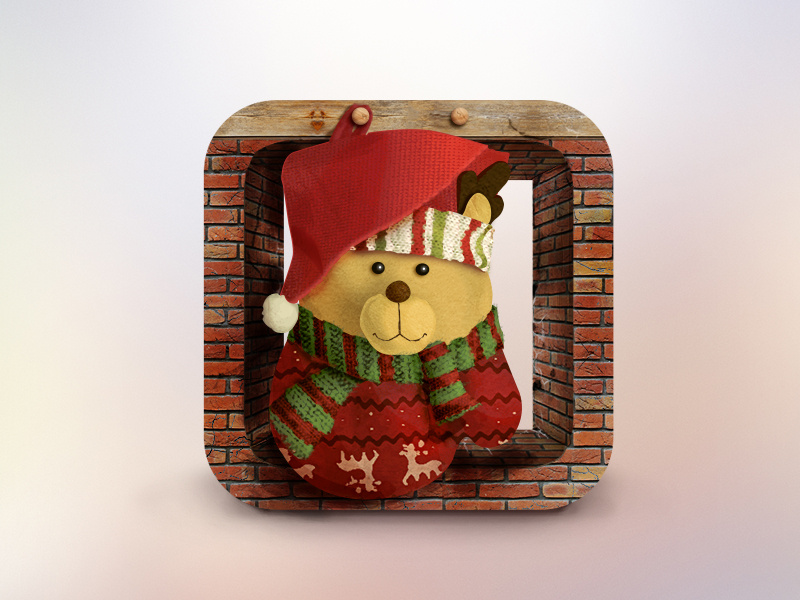 Thank you @Gabriel Valdivia! Merry Christmas! thanks dribbble sock elk icon ui photoshop merry christmas mouse painted illustration