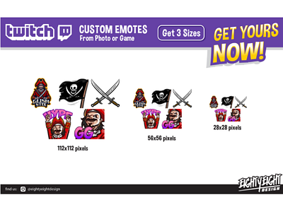 Twitch Emotes Designs Themes Templates And Downloadable Graphic Elements On Dribbble