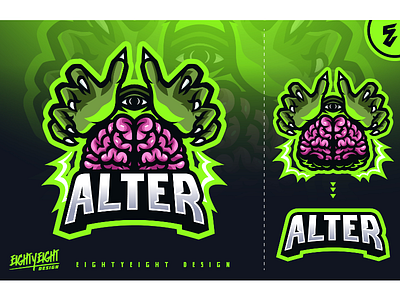 ALTER MASCOT LOGO esportlogo esports game gamer gaming illustration logo mascot mascot logo mixer streamer streamers twitch twitch logo