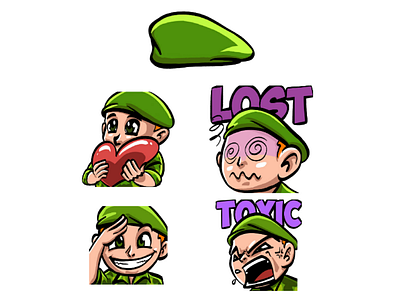 Twitch Emotes and Sub Badges for SergeantClepto chibi discord emoticon mixer mixeroverlay mixerstreamer panel sticker stickers stream panel streamingsetup subbadges twichemote twitch twitchbadge twitchemote twitchoverlay twitchstreamer twitchsubbadges