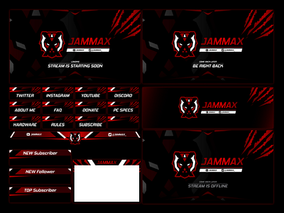 Twitch Overlay for Jammax