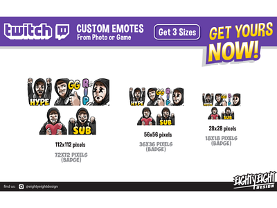 Custom Twitch Emotes for Bigmancheese69