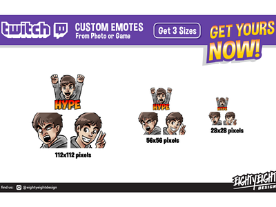 Custom Twitch Emotes for Deta(dot)ch