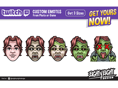 Custom Twitch Sub Badges for Shanescreation