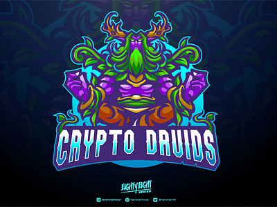 Commission Mascot Logo for Crypto Druids