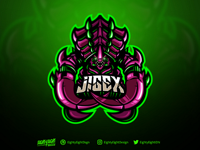 JIGEX esport esport logo gamer gamer logo gaming gaming logo illustration logo mascot mascot logo streamer streamer logo