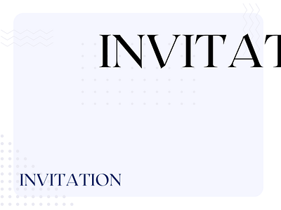 Invitation banner banner creative design emails graphic design invitation minimal